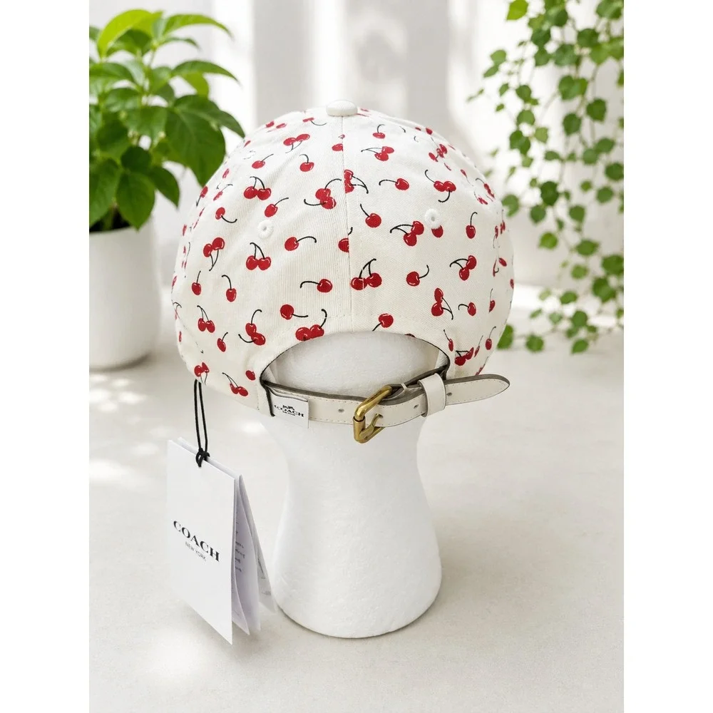Coach Micro Cherry baseball cap DEADSTOCK! NWT